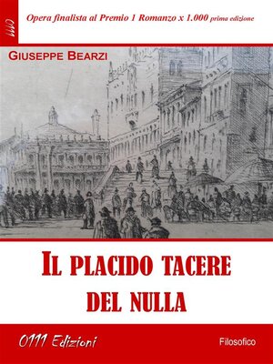 cover image of Il placido tacere del nulla